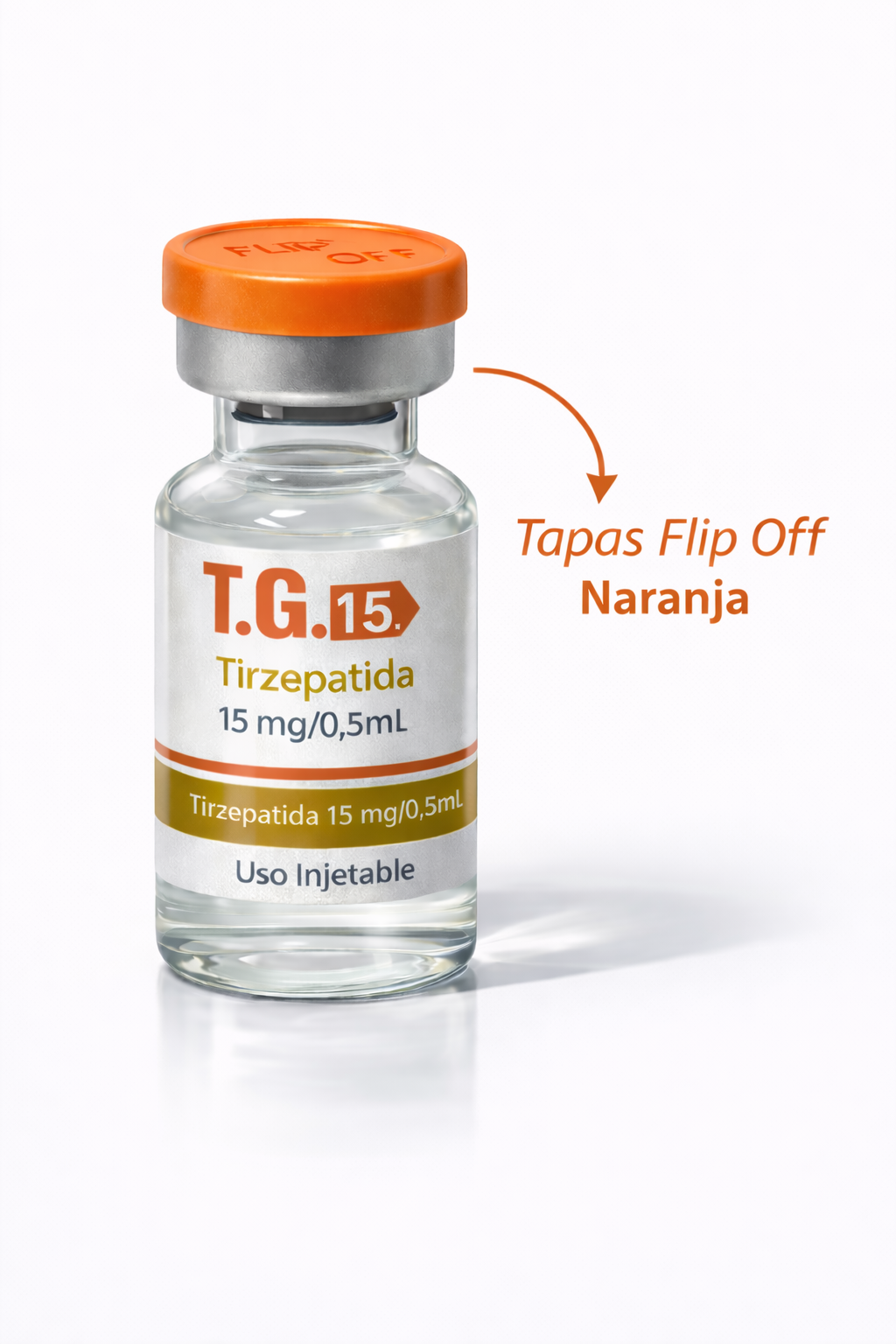 T.G – Tirze 15mg/0.5ml – 1 AMP