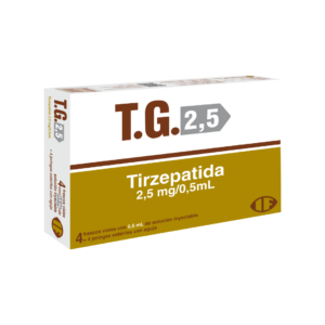 T.G – Tirzepatida 2.5mg/0.5ml – 4 AMP