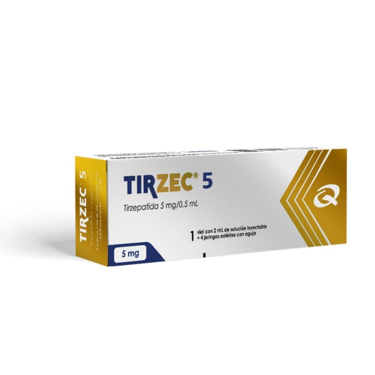 TirZec Tirzepatida Quimfa 5mg/0,5ml – 1 AMP - Imagem 2