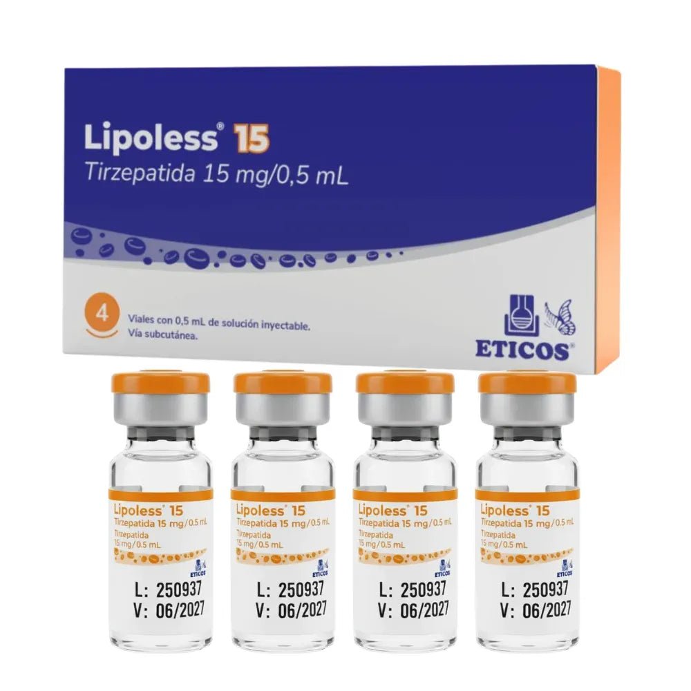 Lipoless Tirzepatida Eticos 15mg/0,5ml – 4 AMP