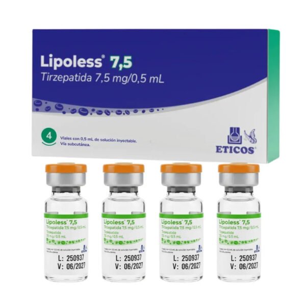 Lipoless Tirzepatida Eticos 7,5mg/0,5ml – 4 AMP